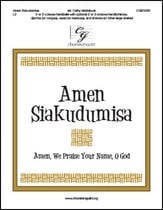 Amen Siakudumisa Handbell sheet music cover